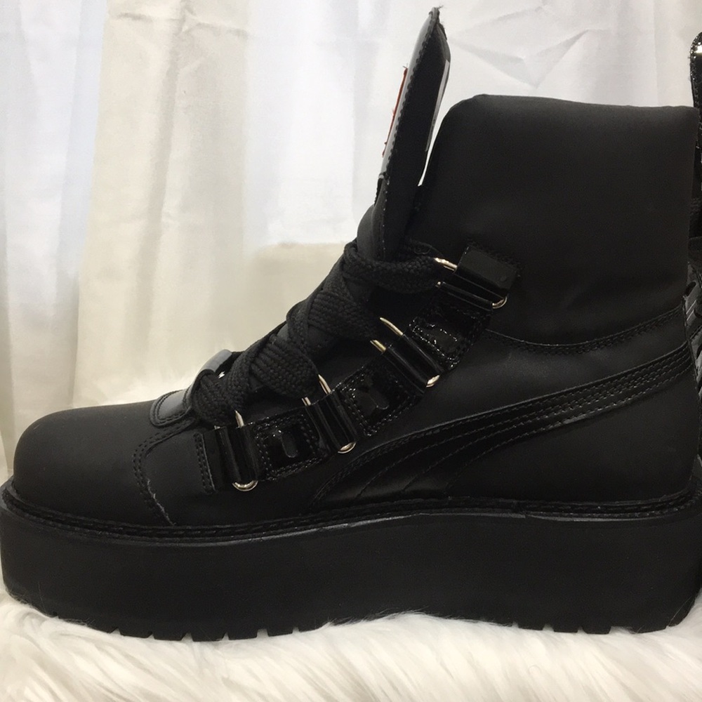 Fenty Puma by Rihanna Leather Sneaker Boot - Picture 6 of 8